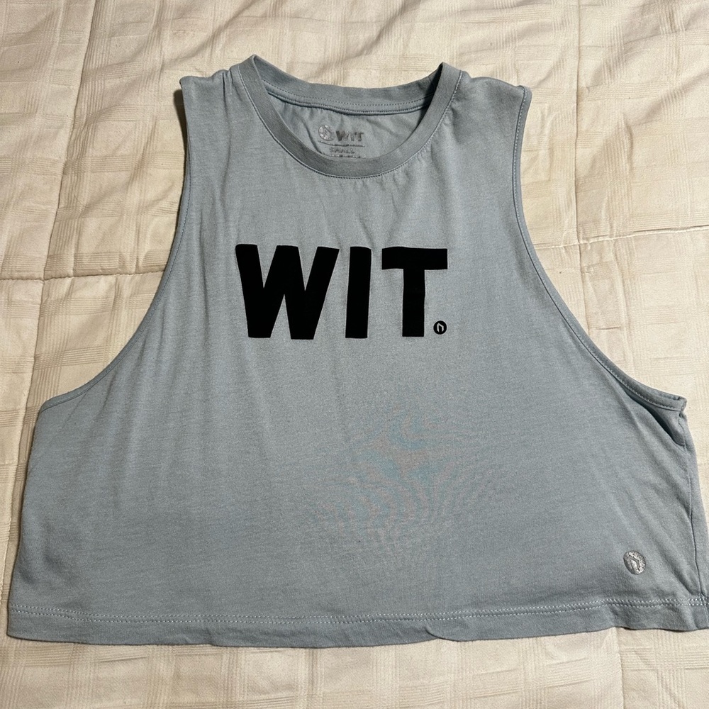 WIT crop top